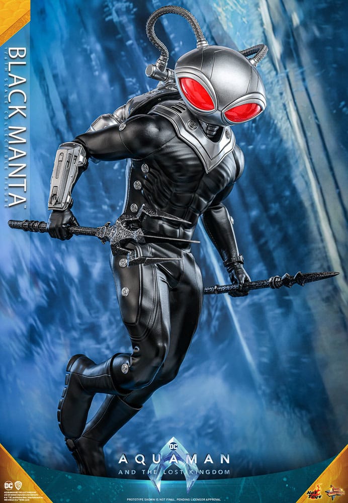 HOT TOYS - Aquaman and the Lost Kingdom Movie Masterpiece Action Figure 1/6 Black Manta  MMS739