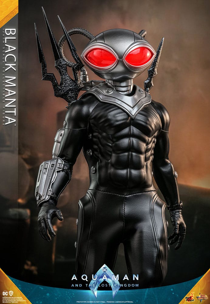 HOT TOYS - Aquaman and the Lost Kingdom Movie Masterpiece Action Figure 1/6 Black Manta  MMS739