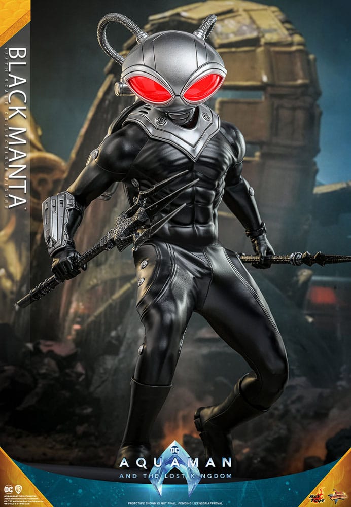 HOT TOYS - Aquaman and the Lost Kingdom Movie Masterpiece Action Figure 1/6 Black Manta  MMS739