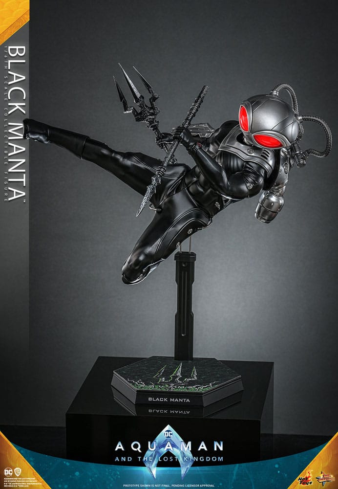 HOT TOYS - Aquaman and the Lost Kingdom Movie Masterpiece Action Figure 1/6 Black Manta  MMS739