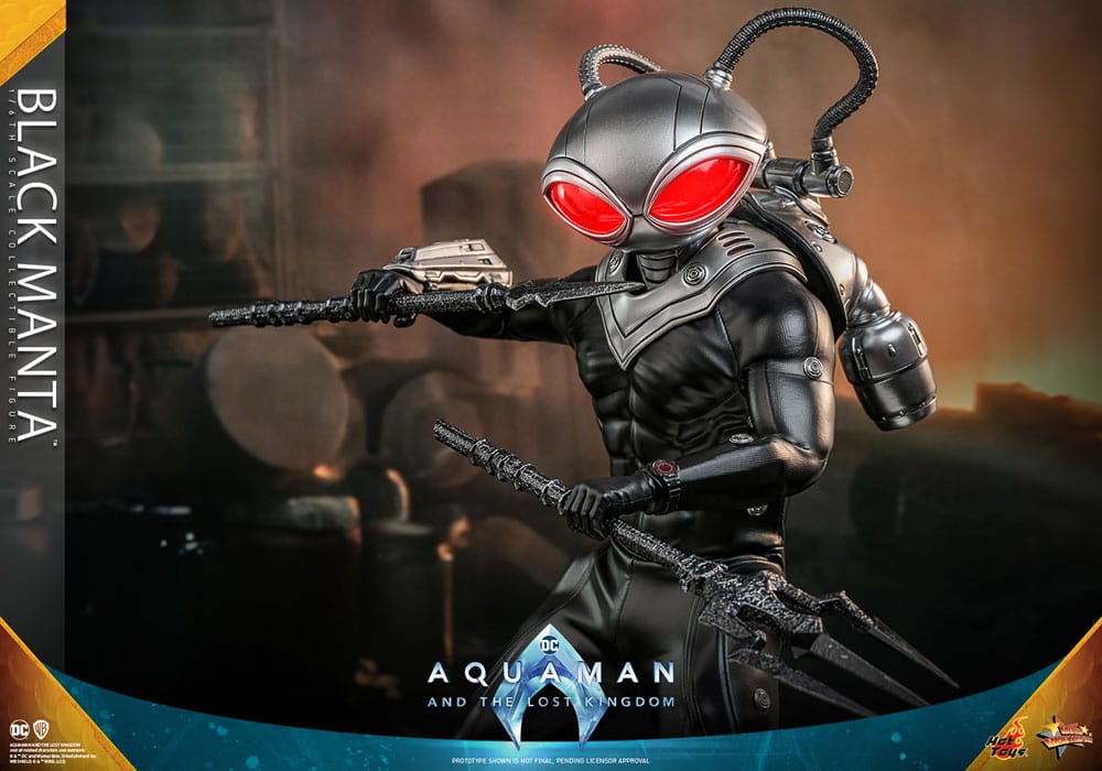 HOT TOYS - Aquaman and the Lost Kingdom Movie Masterpiece Action Figure 1/6 Black Manta  MMS739