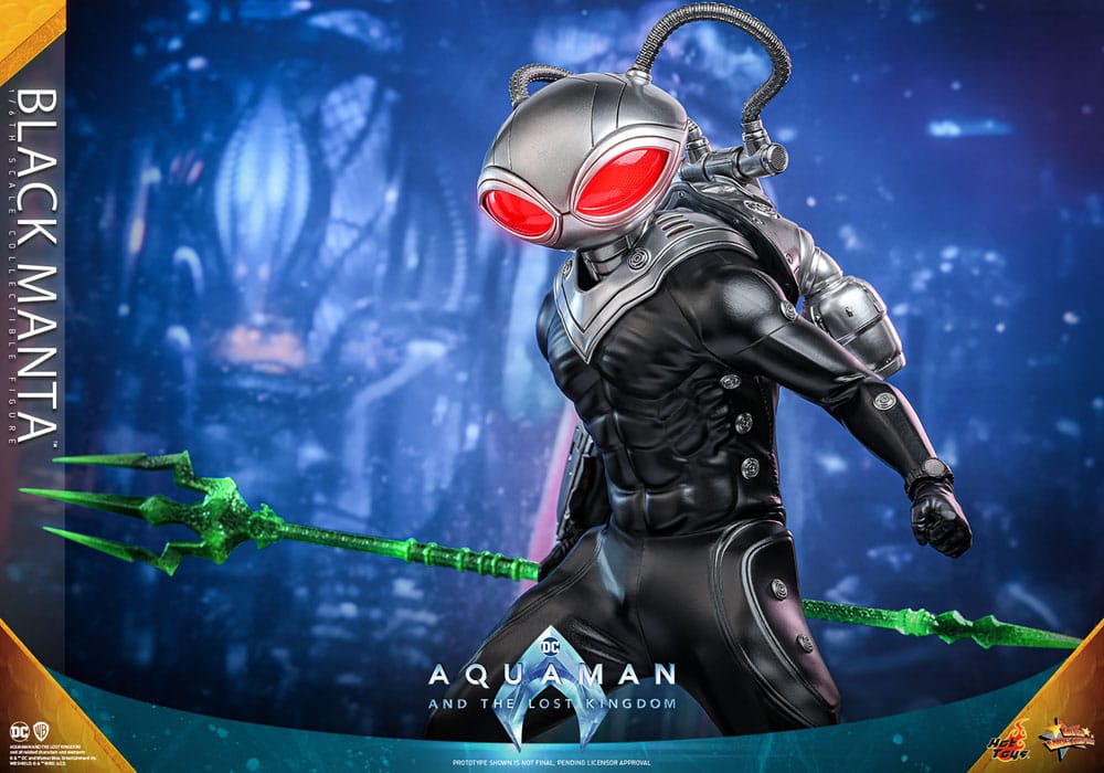 HOT TOYS - Aquaman and the Lost Kingdom Movie Masterpiece Action Figure 1/6 Black Manta  MMS739