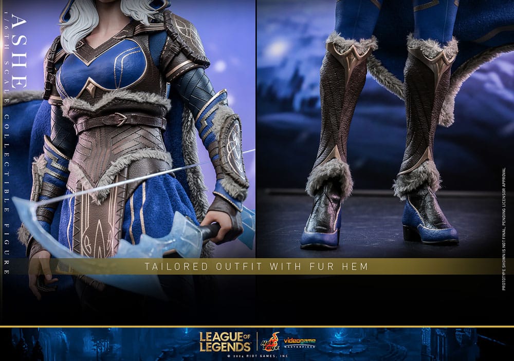 HOT TOYS - League of Legends Video Game Masterpiece Action Figure 1/6 Ashe VGM60