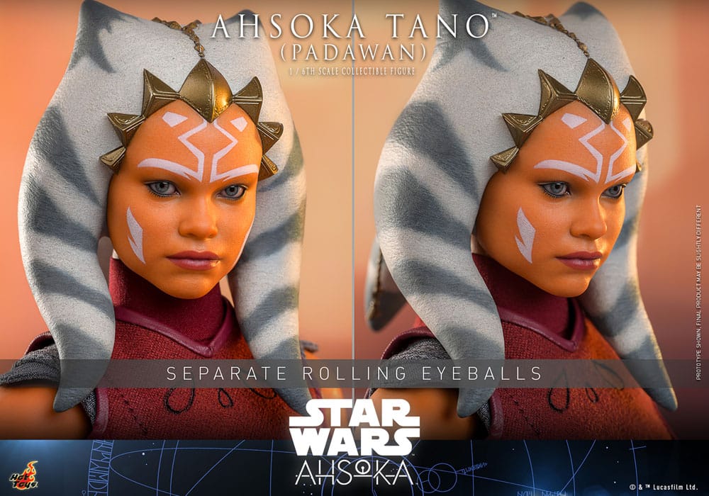 HOT TOYS - Star Wars: Ahsoka Action Figure 1/6 Ahsoka Tano (Padawan)  TMS123