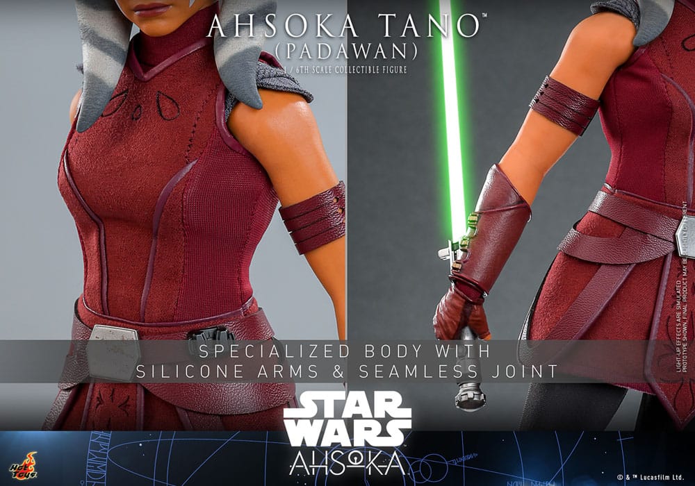 HOT TOYS - Star Wars: Ahsoka Action Figure 1/6 Ahsoka Tano (Padawan)  TMS123