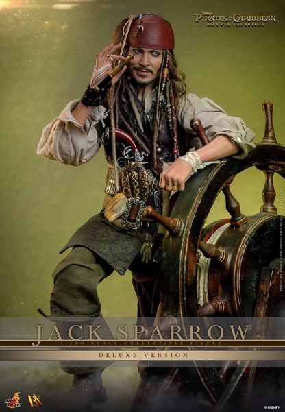 HOT TOYS - Pirates of the Caribbean: Dead Men Tell No Tales - Jack Sparrow Deluxe Version DX38 1:6 Scale Figure