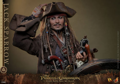 HOT TOYS - Pirates of the Caribbean: Dead Men Tell No Tales - Jack Sparrow Deluxe Version DX38 1:6 Scale Figure