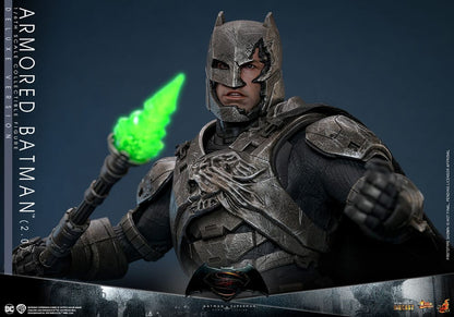 HOT TOYS - Batman v Superman: Dawn of Justice Movie Masterpiece Action Figure 1/6 Armored Batman 2.0 (Deluxe Version)  MMS742D62