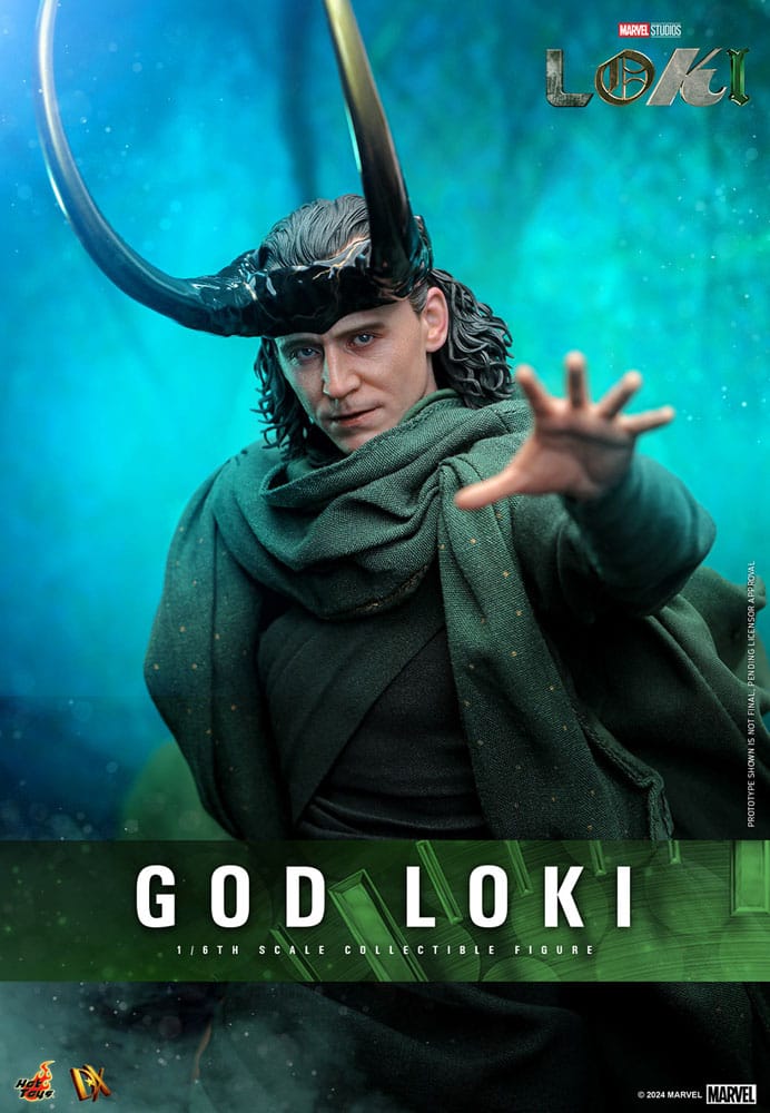 HOT TOYS - Loki DX Action Figure 1/6 God Loki