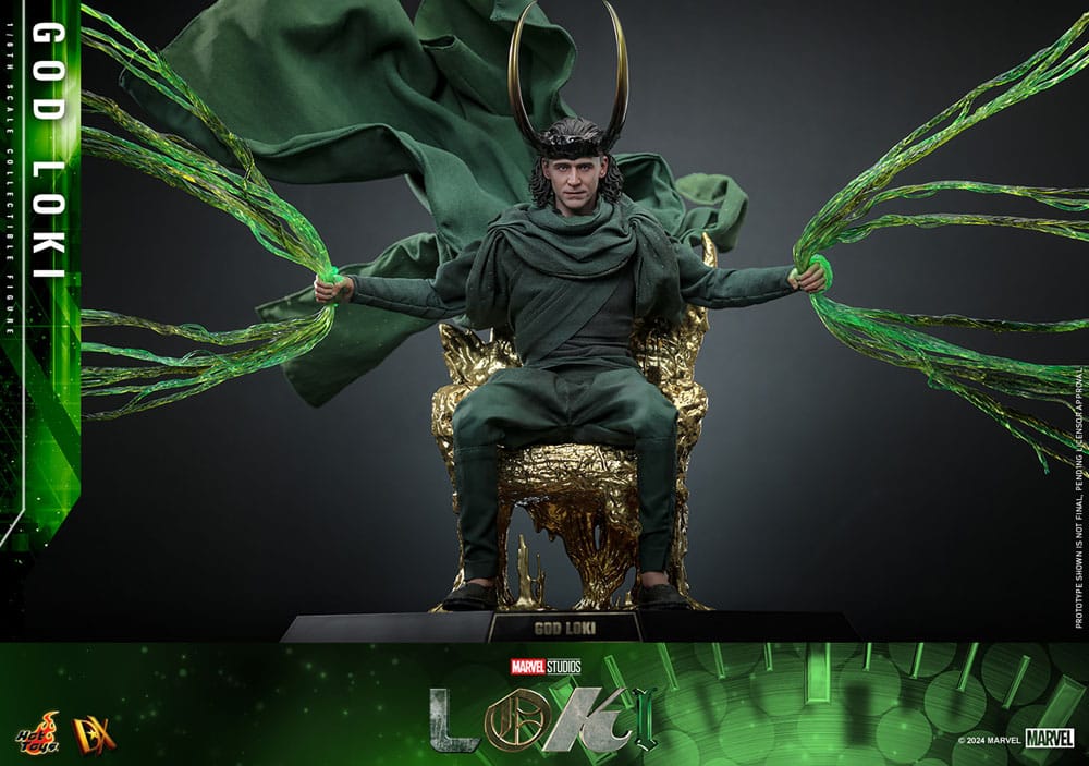 HOT TOYS - Loki DX Action Figure 1/6 God Loki