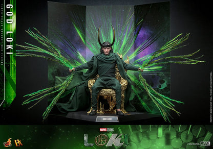 HOT TOYS - Loki DX Action Figure 1/6 God Loki