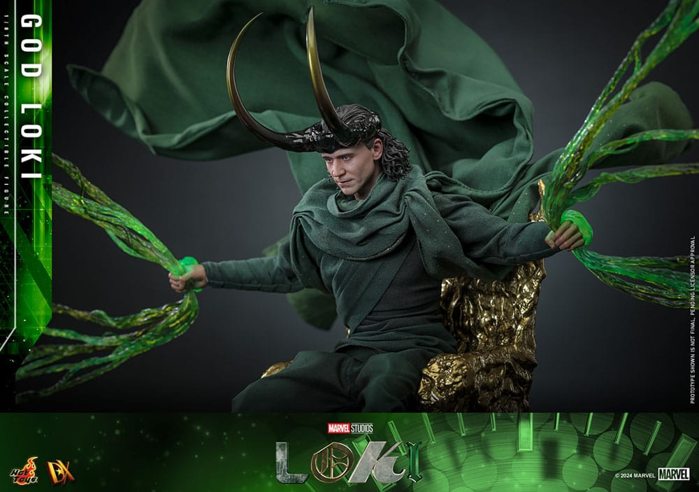 HOT TOYS - Loki DX Action Figure 1/6 God Loki