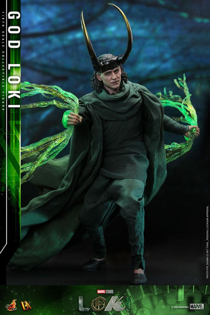 HOT TOYS - Loki DX Action Figure 1/6 God Loki