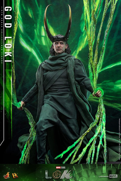 HOT TOYS - Loki DX Action Figure 1/6 God Loki