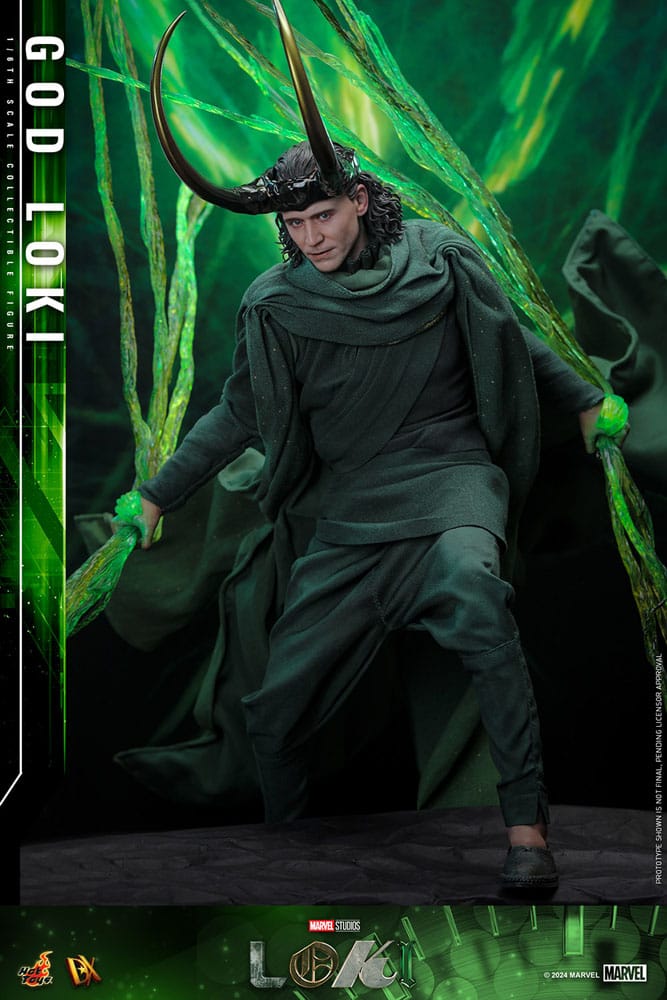 HOT TOYS - Loki DX Action Figure 1/6 God Loki