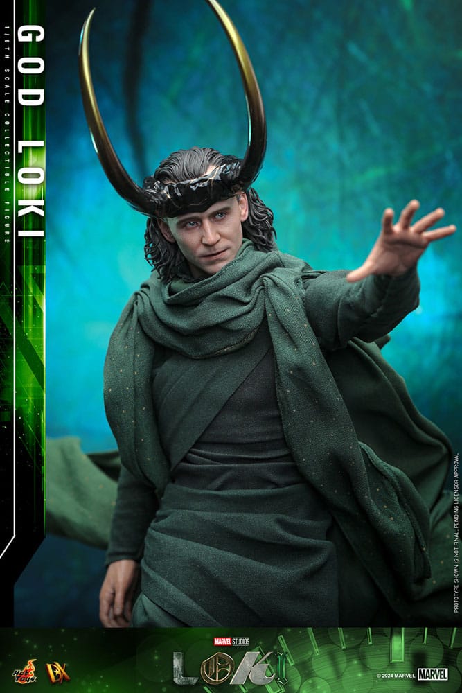 HOT TOYS - Loki DX Action Figure 1/6 God Loki