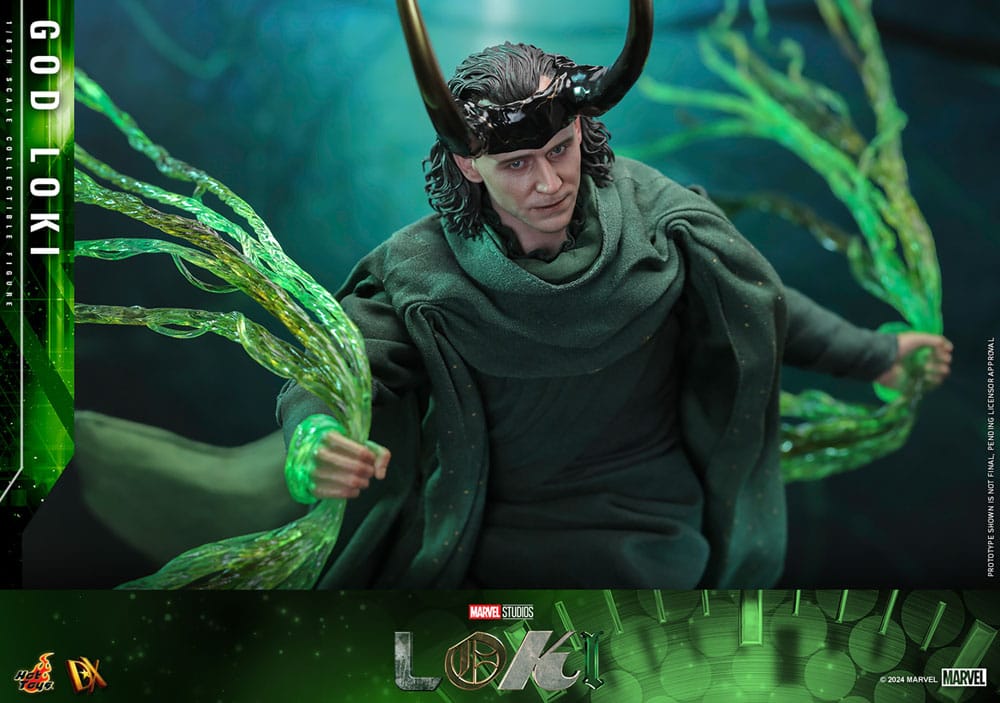 HOT TOYS - Loki DX Action Figure 1/6 God Loki