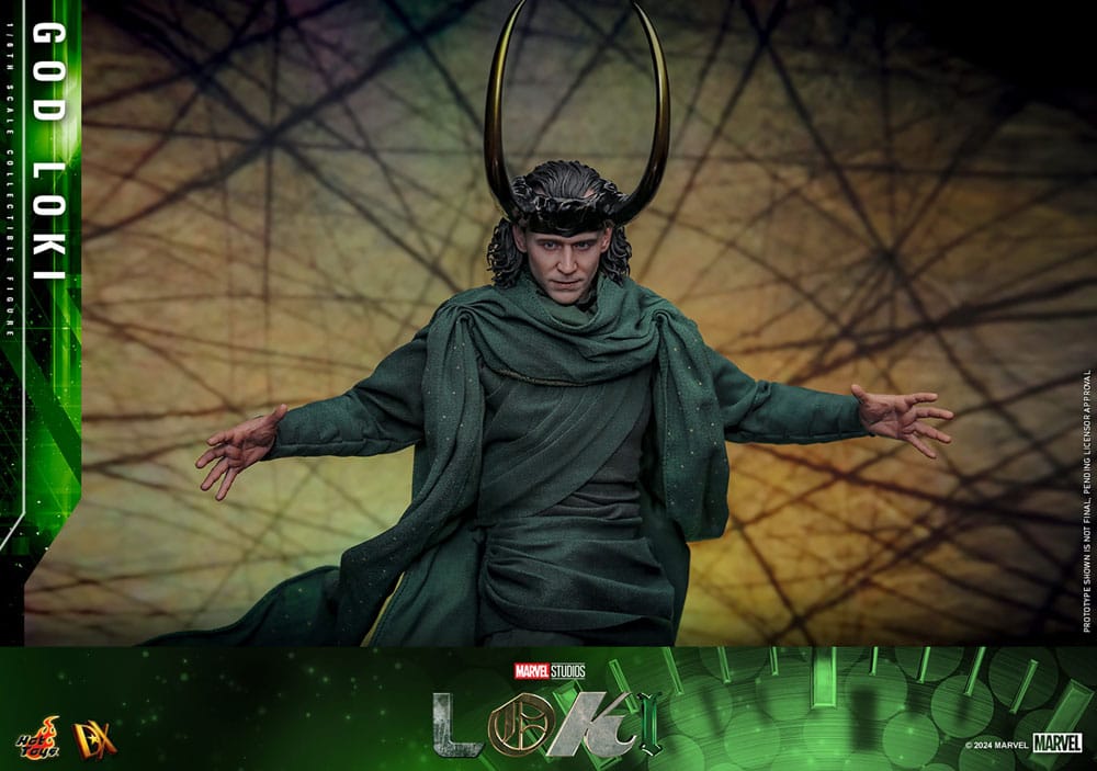 HOT TOYS - Loki DX Action Figure 1/6 God Loki