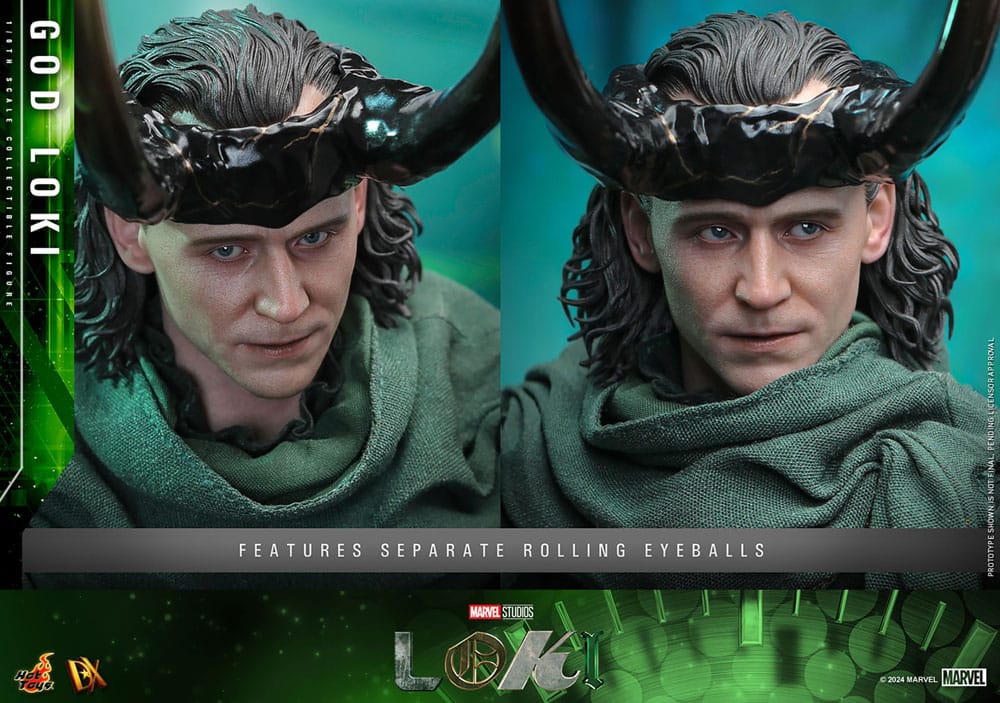 HOT TOYS - Loki DX Action Figure 1/6 God Loki