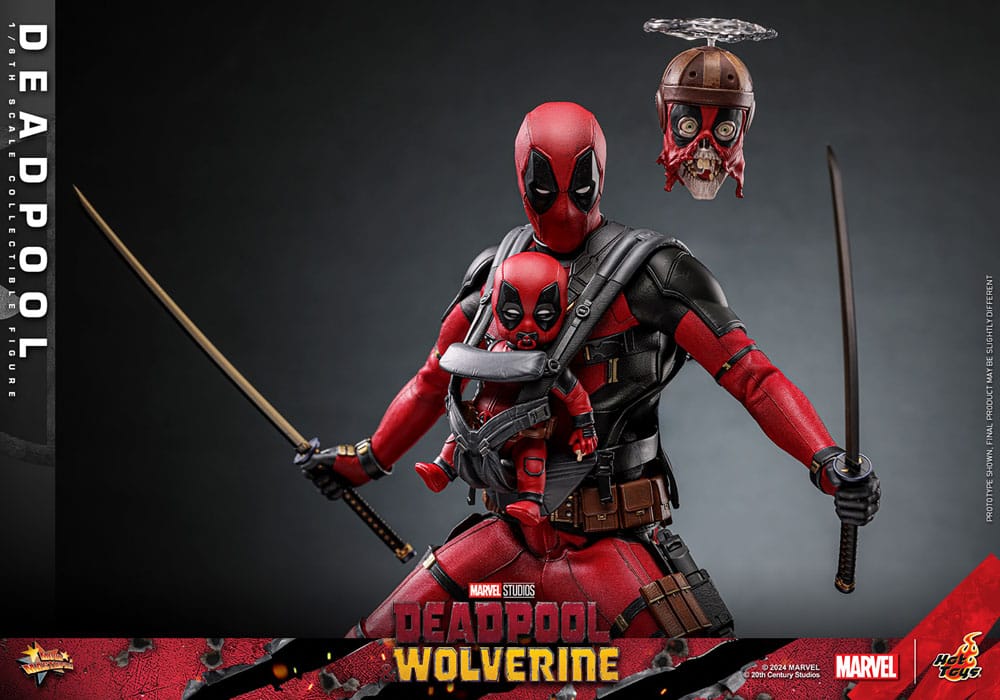 HOT TOYS - Deadpool & Wolverine Movie Masterpiece Action Figure 1/6 Deadpool