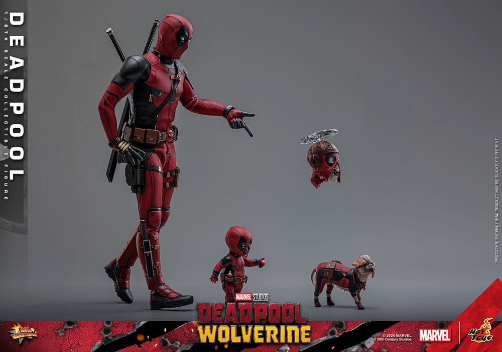 HOT TOYS - Deadpool & Wolverine Movie Masterpiece Action Figure 1/6 Deadpool