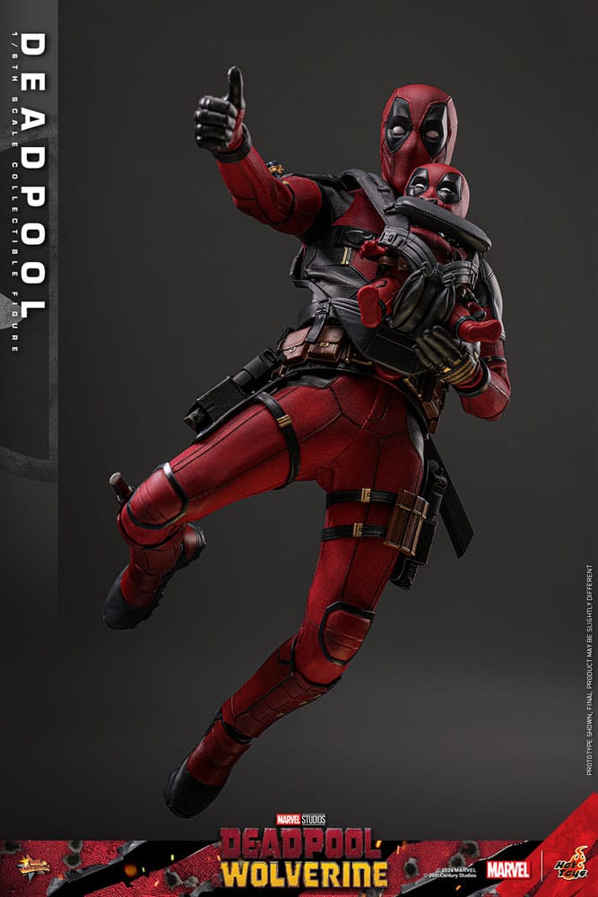 HOT TOYS - Deadpool & Wolverine Movie Masterpiece Action Figure 1/6 Deadpool