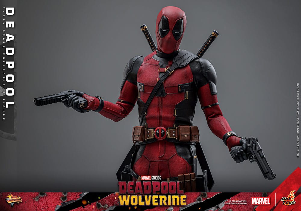 HOT TOYS - Deadpool & Wolverine Movie Masterpiece Action Figure 1/6 Deadpool