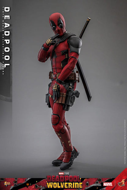 HOT TOYS - Deadpool & Wolverine Movie Masterpiece Action Figure 1/6 Deadpool