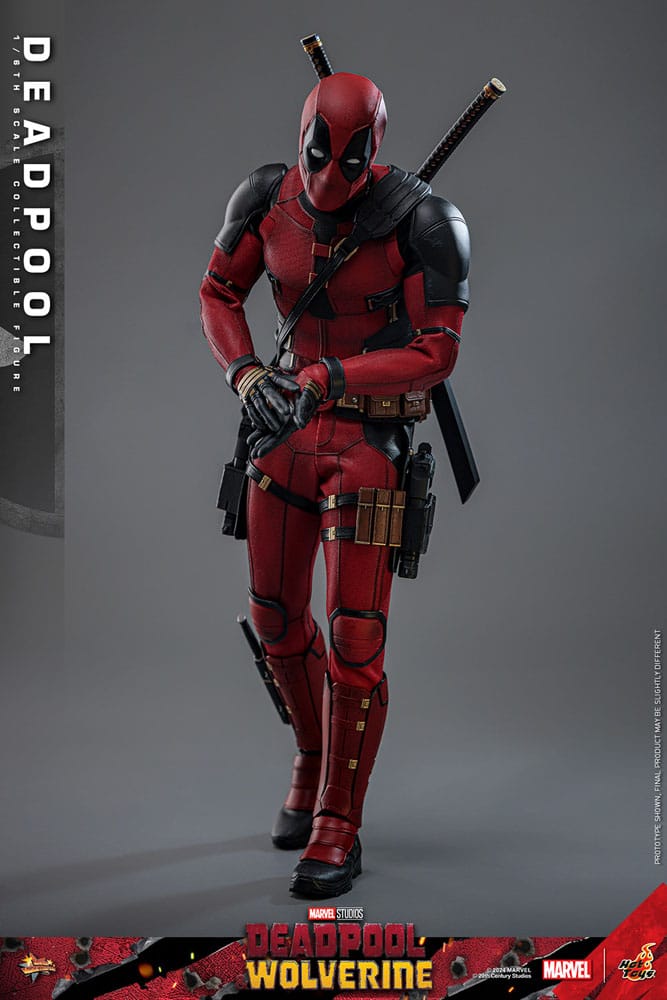 HOT TOYS - Deadpool & Wolverine Movie Masterpiece Action Figure 1/6 Deadpool