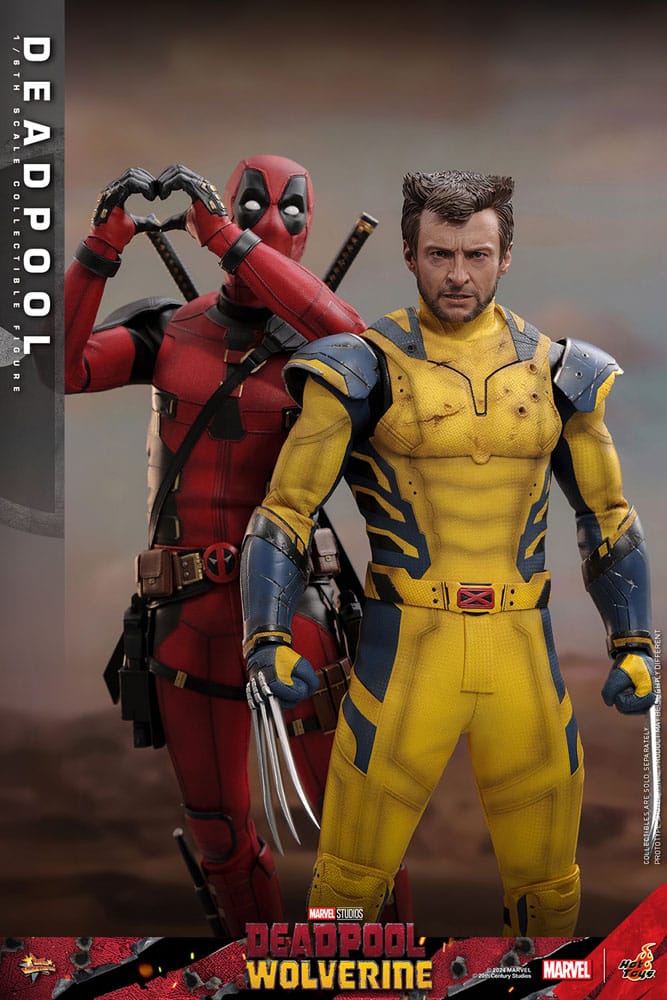 HOT TOYS - Deadpool & Wolverine Movie Masterpiece Action Figure 1/6 Deadpool