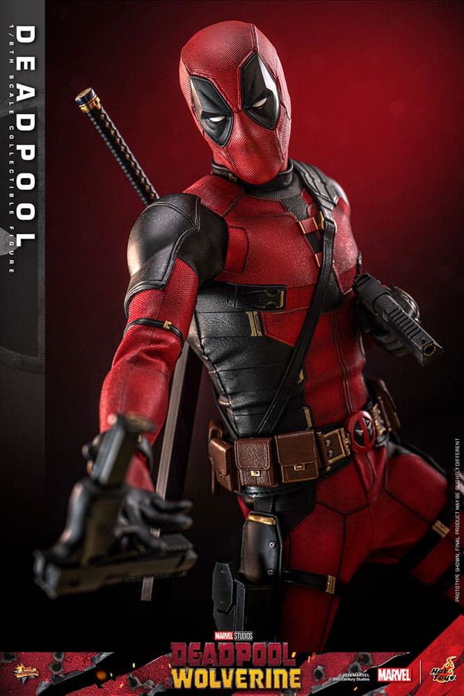 HOT TOYS - Deadpool & Wolverine Movie Masterpiece Action Figure 1/6 Deadpool