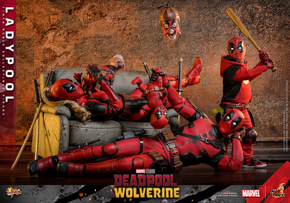 HOT TOYS - Deadpool & Wolverine Movie Masterpiece Action Figure 1/6 Ladypool