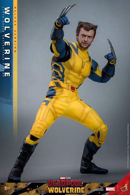 HOT TOYS - Deadpool & Wolverine Movie Masterpiece Action Figure 1/6 Wolverine (Deluxe Version)