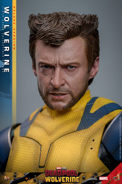 HOT TOYS - Deadpool & Wolverine Movie Masterpiece Action Figure 1/6 Wolverine (Deluxe Version)