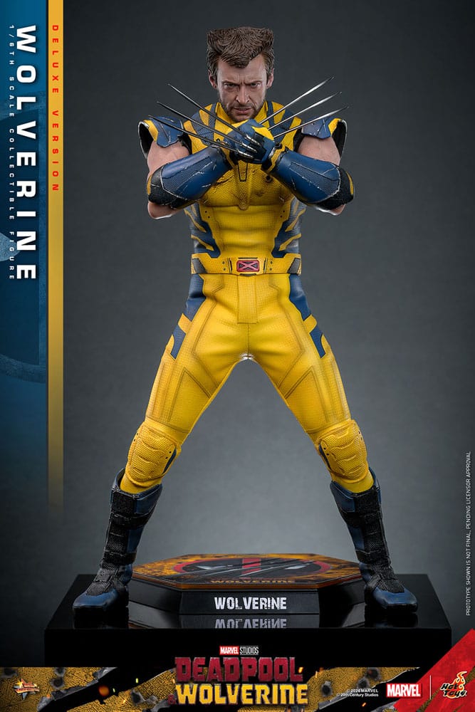 HOT TOYS - Deadpool & Wolverine Movie Masterpiece Action Figure 1/6 Wolverine (Deluxe Version)