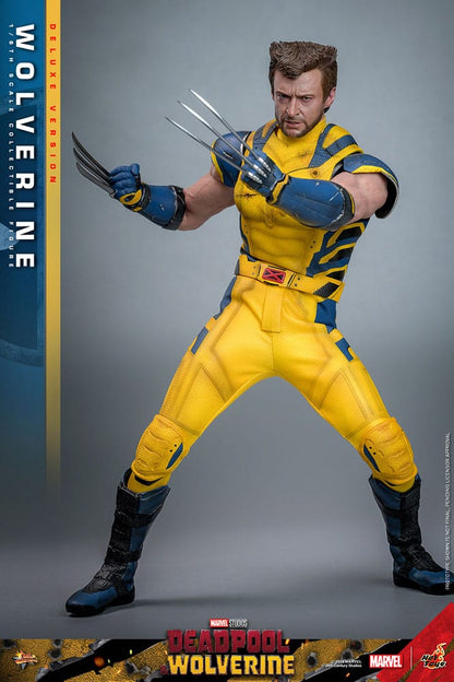 HOT TOYS - Deadpool & Wolverine Movie Masterpiece Action Figure 1/6 Wolverine (Deluxe Version)