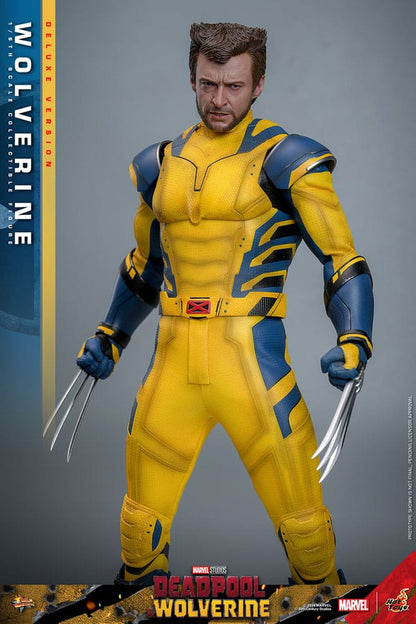 HOT TOYS - Deadpool & Wolverine Movie Masterpiece Action Figure 1/6 Wolverine (Deluxe Version)