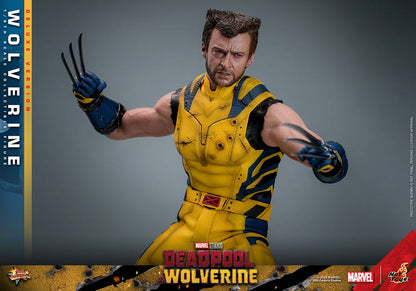 HOT TOYS - Deadpool & Wolverine Movie Masterpiece Action Figure 1/6 Wolverine (Deluxe Version)