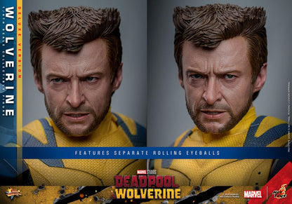 HOT TOYS - Deadpool & Wolverine Movie Masterpiece Action Figure 1/6 Wolverine (Deluxe Version)