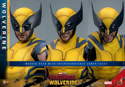 HOT TOYS - Deadpool & Wolverine Movie Masterpiece Action Figure 1/6 Wolverine (Deluxe Version)