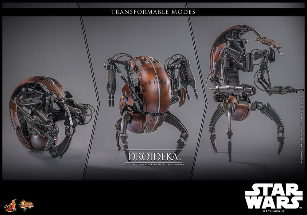 HOT TOYS - Star Wars Episode I Movie Masterpiece Action Figure 1/6 Droideka