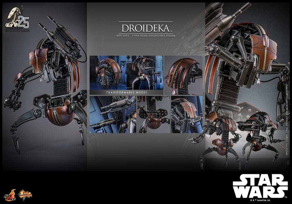 HOT TOYS - Star Wars Episode I Movie Masterpiece Action Figure 1/6 Droideka