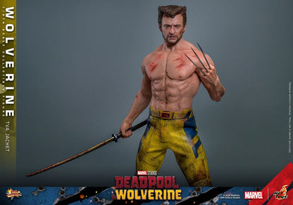 HOT TOYS - Deadpool & Wolverine Movie Masterpiece Action Figure 1/6 Wolverine (TVA Jacket Version)