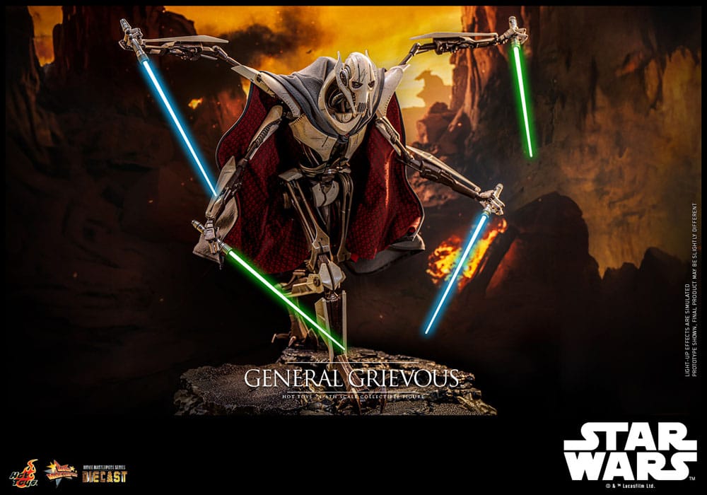 HOT TOYS - Star Wars Movie Masterpiece Diecast Action Figure 1/6 General Grievous MMS760-D67