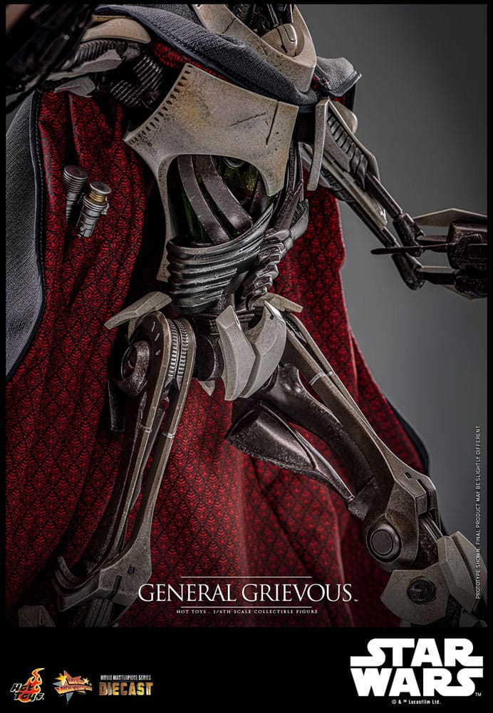 HOT TOYS - Star Wars Movie Masterpiece Diecast Action Figure 1/6 General Grievous MMS760-D67