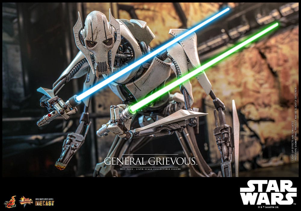 HOT TOYS - Star Wars Movie Masterpiece Diecast Action Figure 1/6 General Grievous MMS760-D67