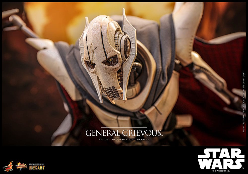 HOT TOYS - Star Wars Movie Masterpiece Diecast Action Figure 1/6 General Grievous MMS760-D67