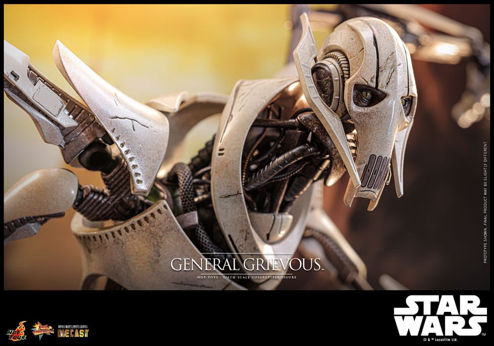 HOT TOYS - Star Wars Movie Masterpiece Diecast Action Figure 1/6 General Grievous MMS760-D67