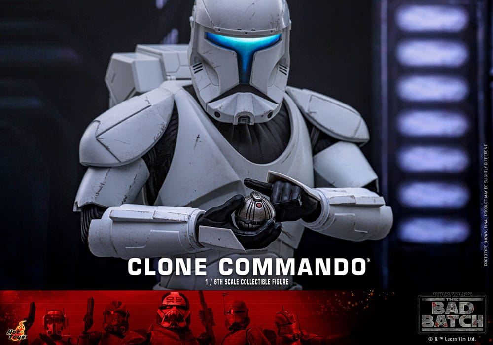 HOT TOYS - Star Wars: The Bad Batch Action Figure 1/6 Clone Commando