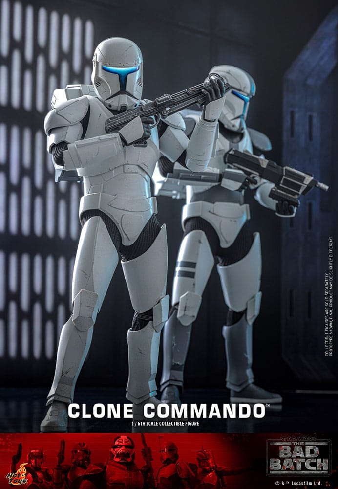 HOT TOYS - Star Wars: The Bad Batch Action Figure 1/6 Clone Commando